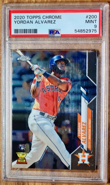 2020 Topps Chrome Yordan Alvarez