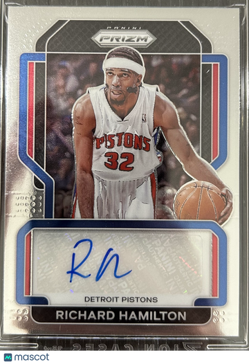2021-22 Panini Prizm Basketball Richard Hamilton #SG-RHM