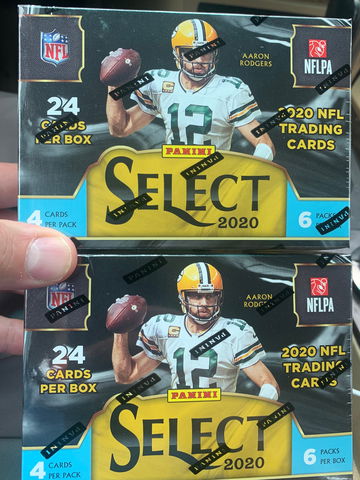 (2) 2020 Select NFL Blaster boxes