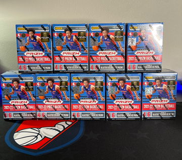 2021-22 Panini Prizm Basketball Blaster Box lot of 9