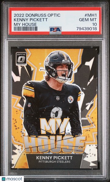 2022 Panini Donruss Optic My House Kenny Pickett #MH1 PSA 10