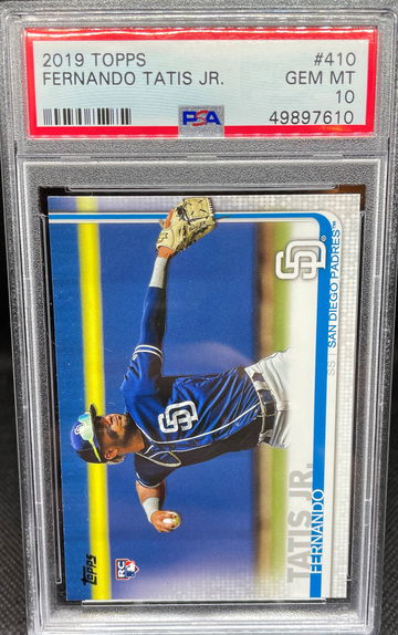 2019 Topps Fernando Tatis Jr. - PSA 10 Gem Mint
