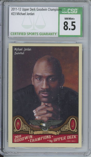 2011-12 Upper Deck Goodwin Champions Michael Jordan #23