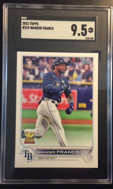 2022 Topps Wander Franco Rookie RC SGC 9.5 Mint +