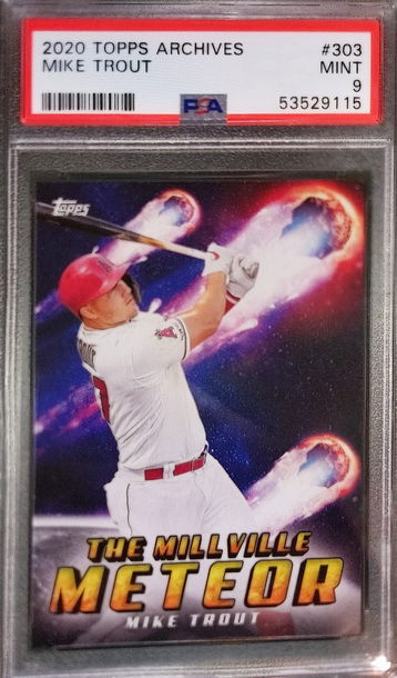 2020 Archives "Millville Meteor" Trout PSA 9
