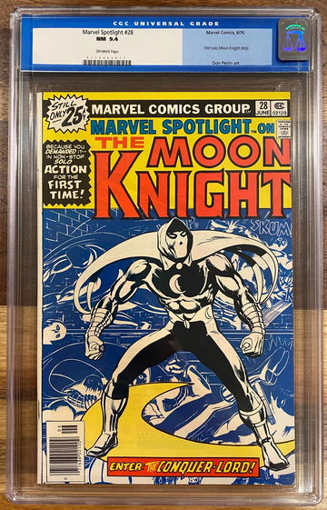 Marvel Spotlight 28 CGC 9.4 1st solo Moon Knight