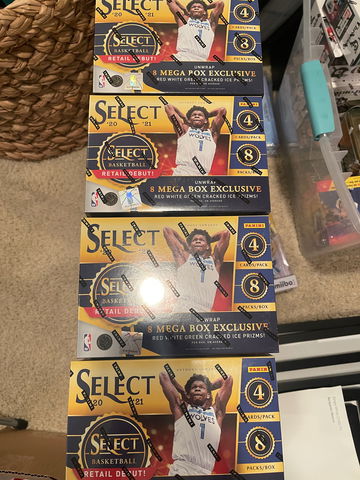 Select mega nba lot of 4