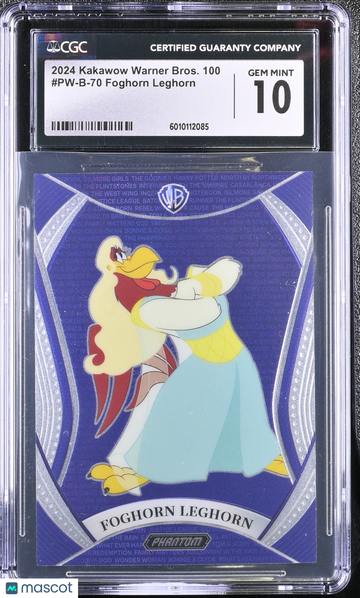 2024 Kakawow Warner Bros. 100 Foghorn Leghorn #PW-B-70 CGC 10