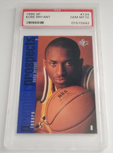 1996 Kobe Bryant SP PSA 10