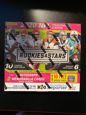 2020 Panini NFL Rookies and Stars Mega Box