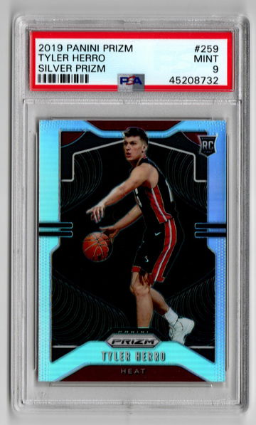 2019-20 Prizm SILVER Tyler Herro PSA 9
