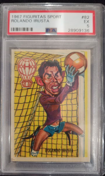 Rolando Irusta 1967 Figuritas Sport #82