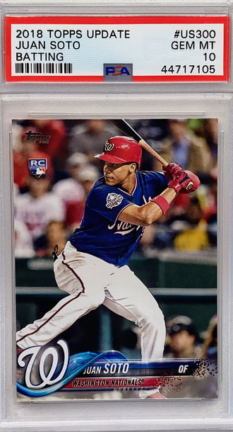 2018 Topps Update Juan Soto