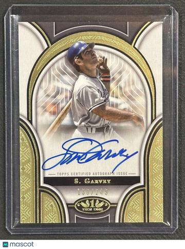2023 Topps Tier One STEVE GARVEY On Card AUTO #/249 Los Angeles Dodgers Legend