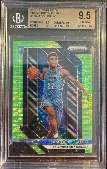 2018-19 Panini Prizm Green Pulsar 13/25