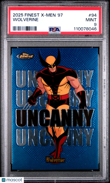 2025 Topps Finest X-Men '97 Wolverine #94 PSA 9