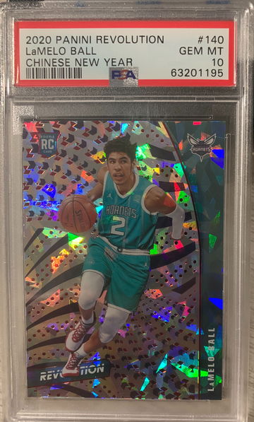 2020 Panini Revolution LaMelo Ball Chinese New Year PSA 10