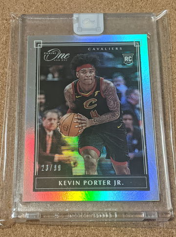 2019-20 PANINI ONE AND ONE 🏀 KEVIN PORTER JR SILVER ROOKIE /99 CAVS RC SP 🔥