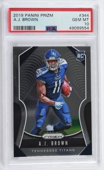 2019 Panini Prizm A.J. Brown PSA 10 #344