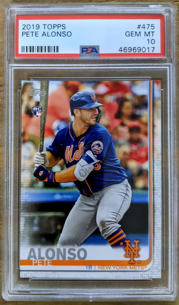 2019 Topps Series 2 Pete Alonso #475 PSA 10