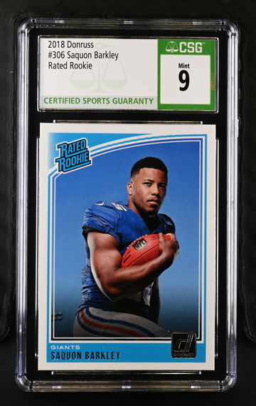 2018 SAQUON BARKLEY RATED ROOKIE 