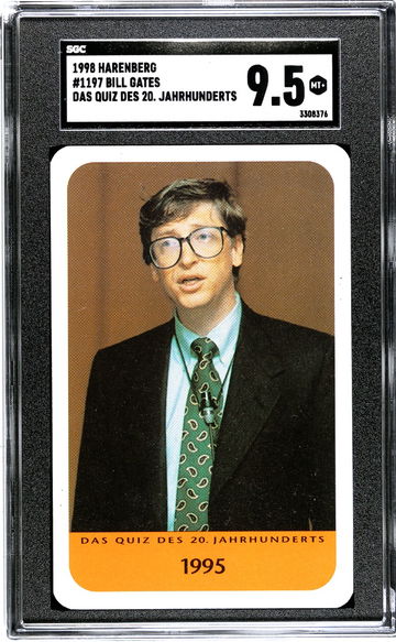 1998 Harenberg Jahrhunderts Bill Gates Microsoft SGC 9.5 POP 1
