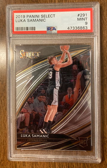 Luka Samanic courtside psa 9