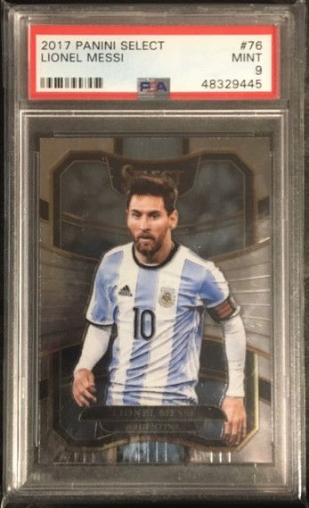 2017 Select - LIONEL MESSI - PSA 9