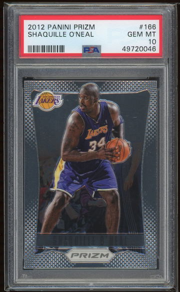 2012 Panini Prizm Shaquille O'Neal PSA 10