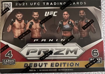 2021 PANINI PRIZM UFC DEBUT EDITION BLASTER BOX SEALED MMA