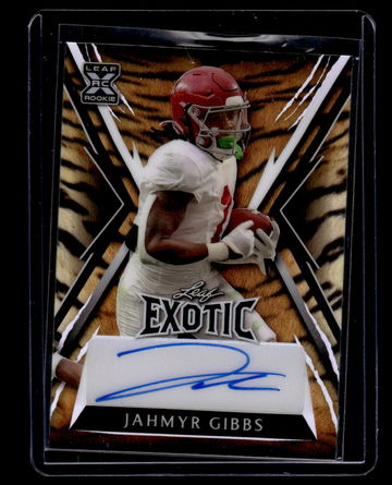 2023 Leaf Exotic Jahmyr Gibbs #BA-JG1 RC Auto