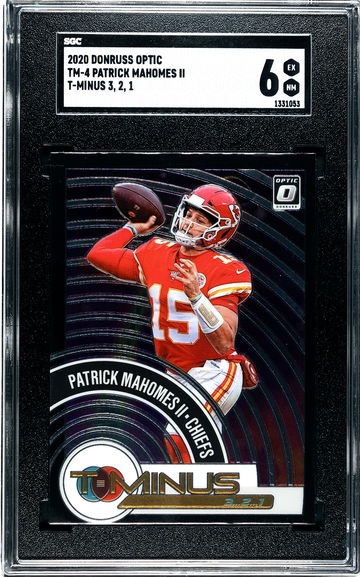 2020 Donruss Optic T-Minus 3 2 1 #4 PATRICK MAHOMES II