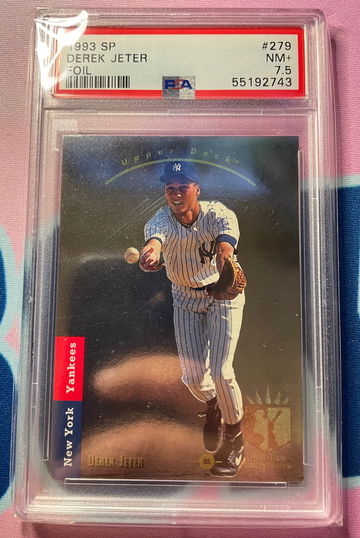 1993 SP DEREK JETER PSA 7.5