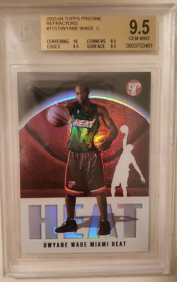 Dwyane Wade Topps Pristine Refractors /1999