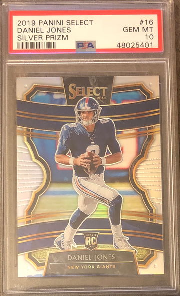 2019 Select Daniel Jones Silver