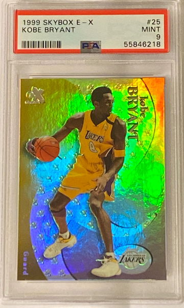SKYBOX E-X KOBE BRYANT PSA9