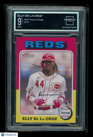 2024 Topps Heritage Elly De La Cruz #473 RC Arena Club 9