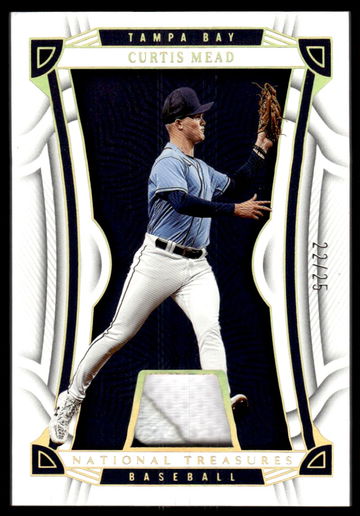 2023 Panini National Treasures Curtis Mead #43 Patch /25