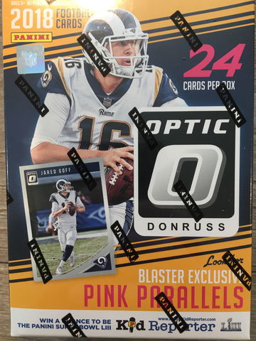 2018 Donruss Football Optic Blaster Box