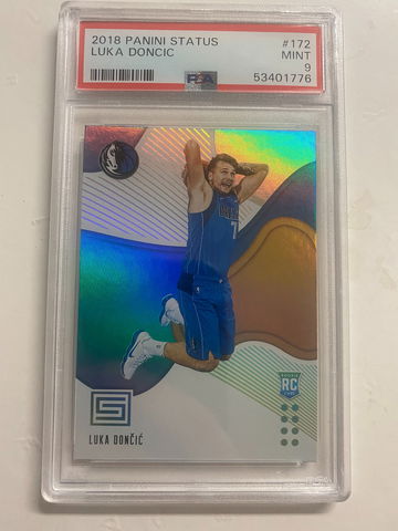 Luka Doncic 2018/19 Status Rookie PSA 9 