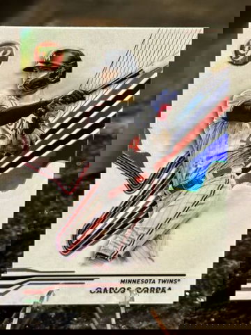 2024 TOPPS PRISTINE CARLOS CORREA REFRACTOR #146 Cleveland Guardians