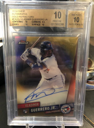 2019 Finest Vladimir Guerrero Jr Gold Auto