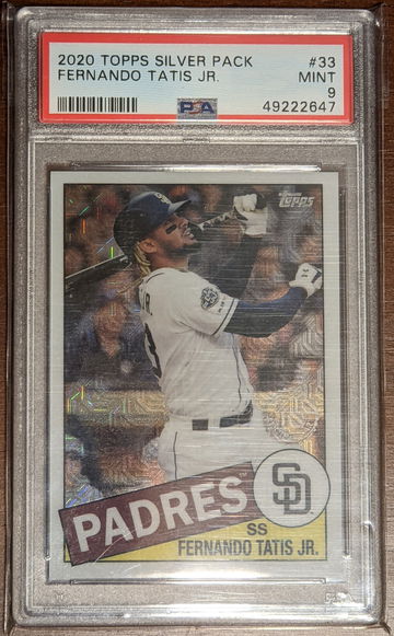 2020 Topps Silver Pack Fernando Tatis Jr. PSA 9