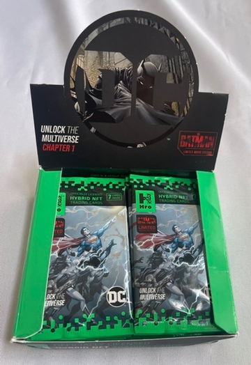 DC Unlock the Multiverse NFT cards - 24 pack