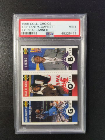 KOBE BRYANT 1996 Collector Choice PSA9