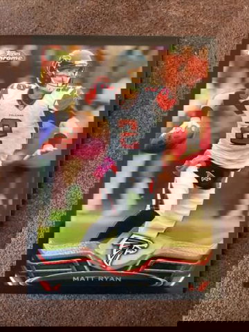 🔥2013 Topps Chrome Black Refractors /299 #24 Matt Ryan Atlanta Falcons