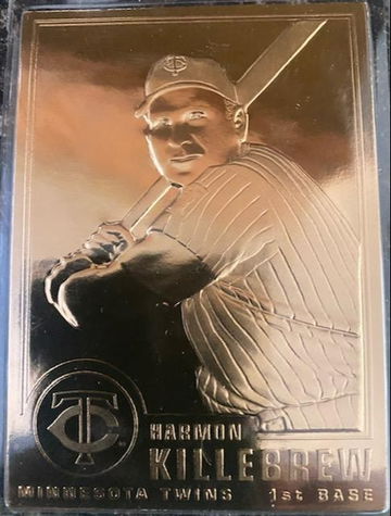 Harmon Killebrew 1996 Danbury Mint 22K Card