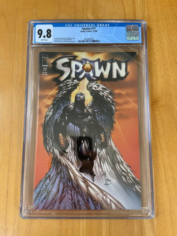 Spawn #77 CGC 9.8 White Pages 1st Archangel