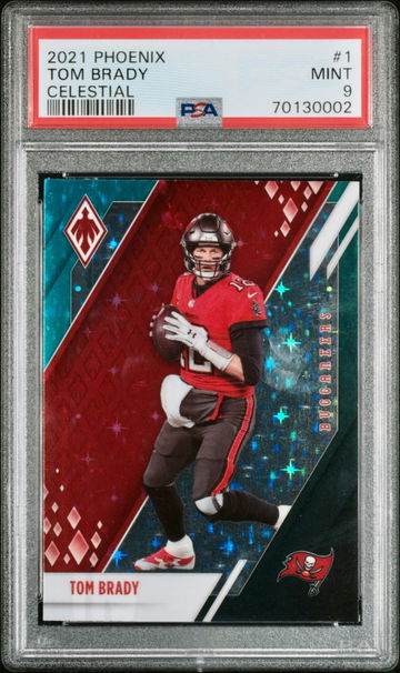 2021 Panini Phoenix Celestial #1 Tom Brady Tampa Bay Buccaneers PSA 9 Mint SP
