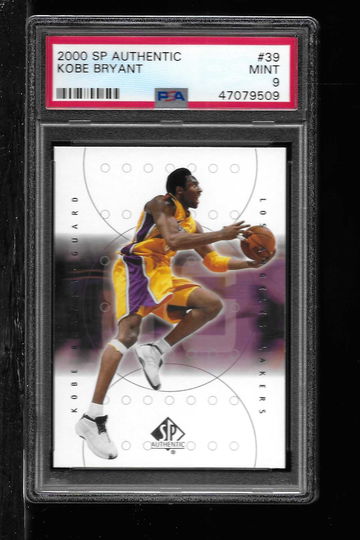 2000 SP AUTHENTIC KOBE BRYANT #39